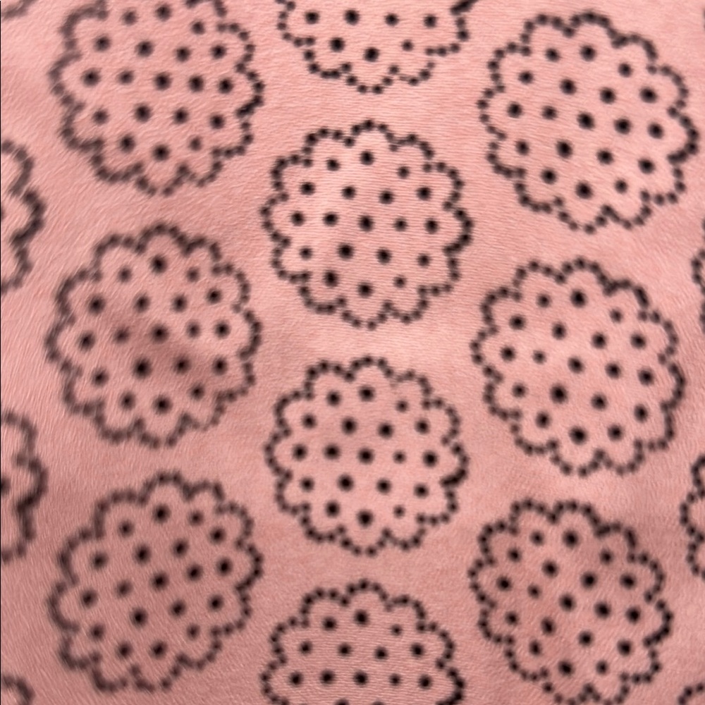 Cece Pink Patterned Button-Up Blouse Size Xl Guc - image 7